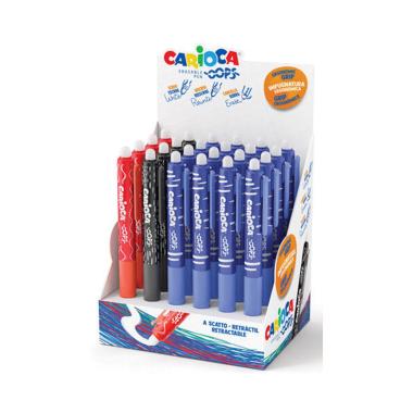 Carioca oops penna cancellabile scatto ass 24pz