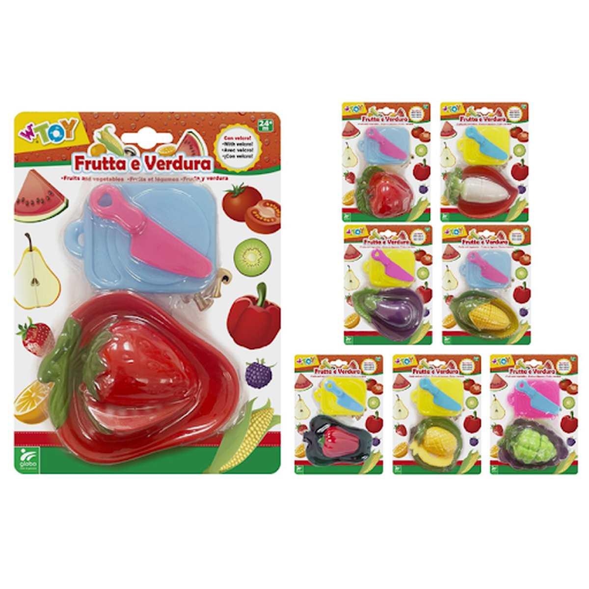 Frutta e verdura c/velcro