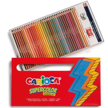 CARIOCA Supercolor Drawing Set 40pcs