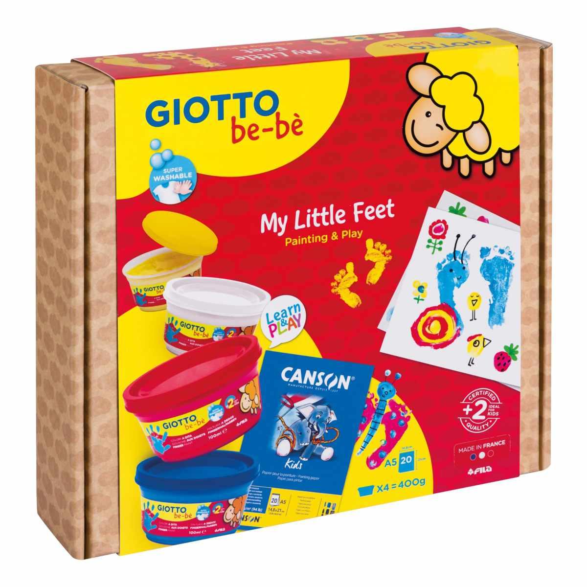 Giotto bebe my little feet