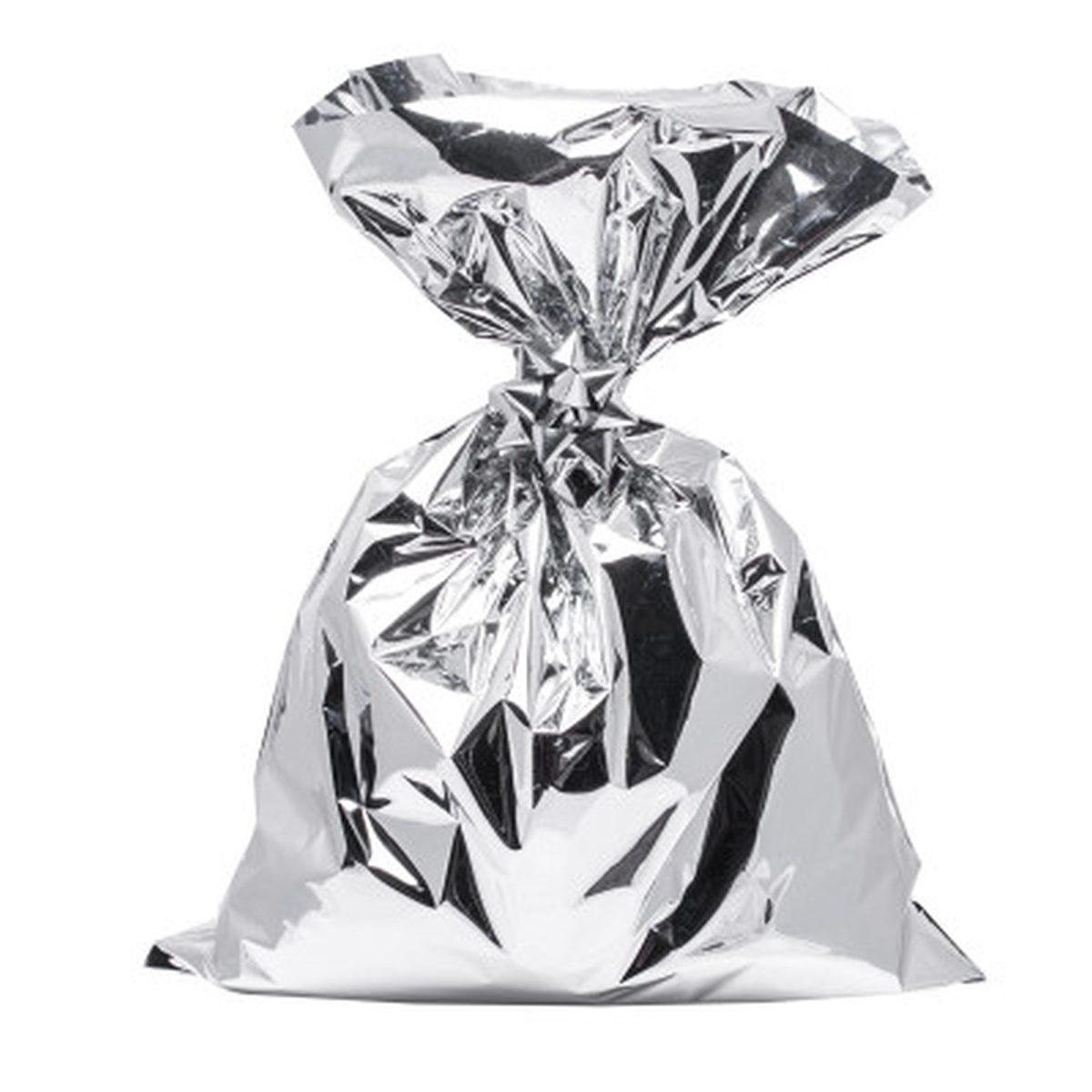 Buste regalo mtz argento 15x25 pz.50