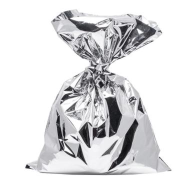 Buste regalo mtz argento 15x25 pz.50