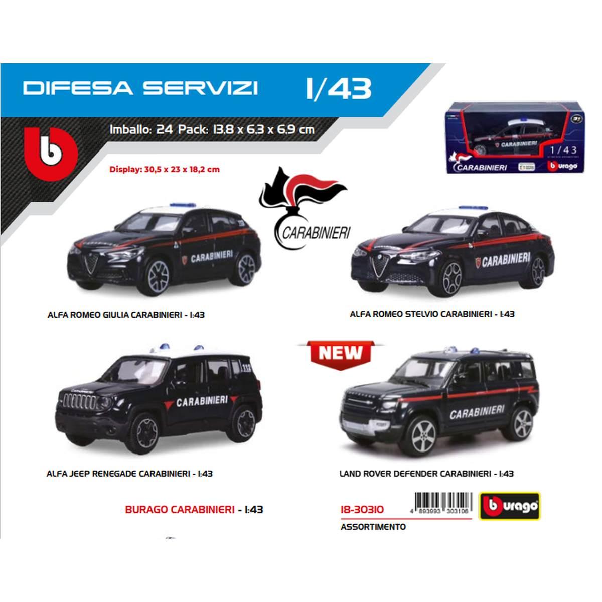 Ass.burago carabinieri 1:43