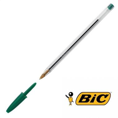 Penna sfera cristal cf.50 pz. verde