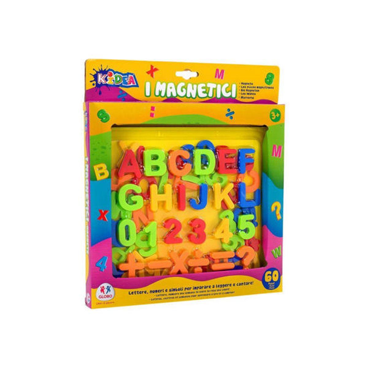 Numeri lettere simboli magnetici 60pz