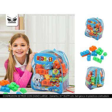 Costruzioni 52pz in zaino