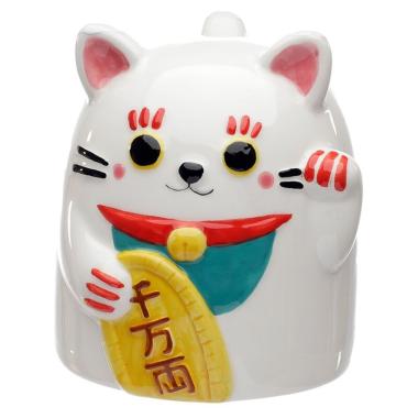 Tazza in ceramica sottosopra maneki neko