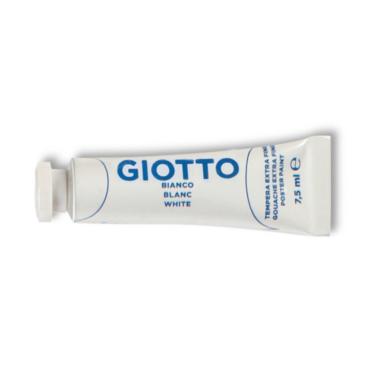 Tempera tubetto 7,5ml cf.10 pz. bianco