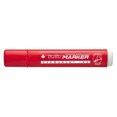 Tratto marker punta tonda cf.12 pz.rosso