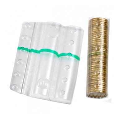 Blister per monete 50 cent trasp.100pz