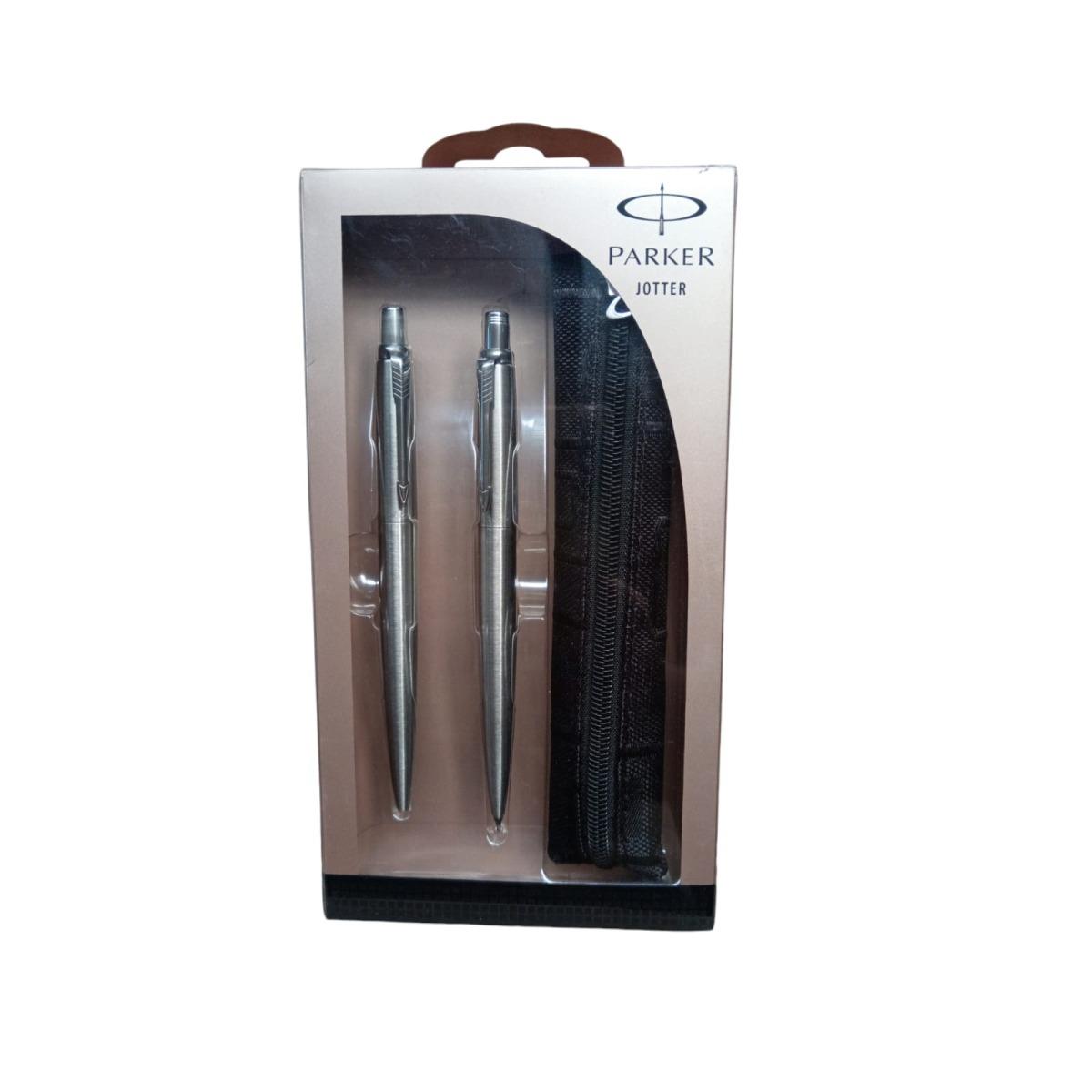 Set 2 parker penna + portamina + astuccio