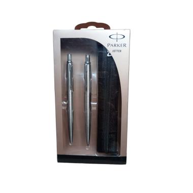 Set 2 parker penna + portamina + astuccio