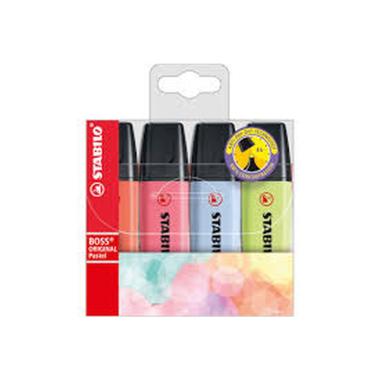 STABILO boss pastel 4 pz
