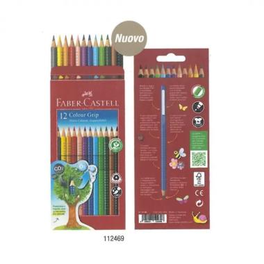 PASTELLI COLOUR GRIP acquarellabili DA 12