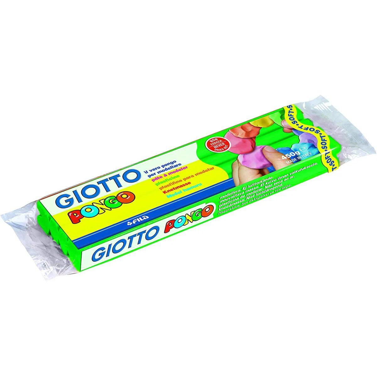 Giotto pongo panetto 350 gr.verde chiaro