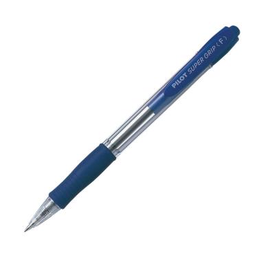 Penna sfera grip punta f cf.12 pz.blu