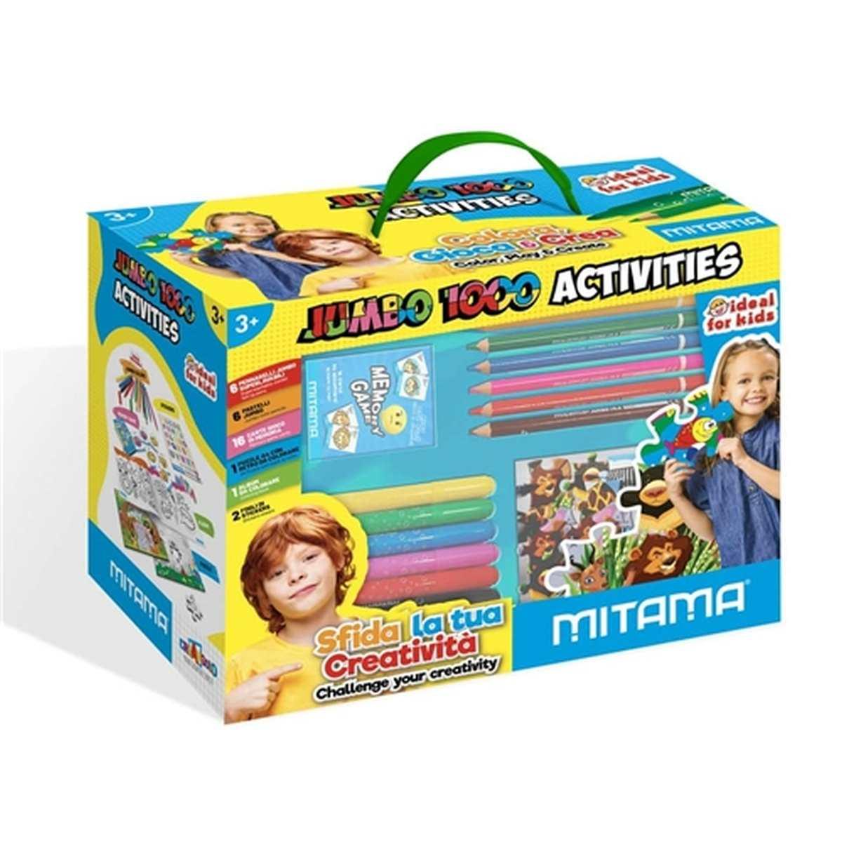 Mitama jumbo box 1000 activityes ideal for kids