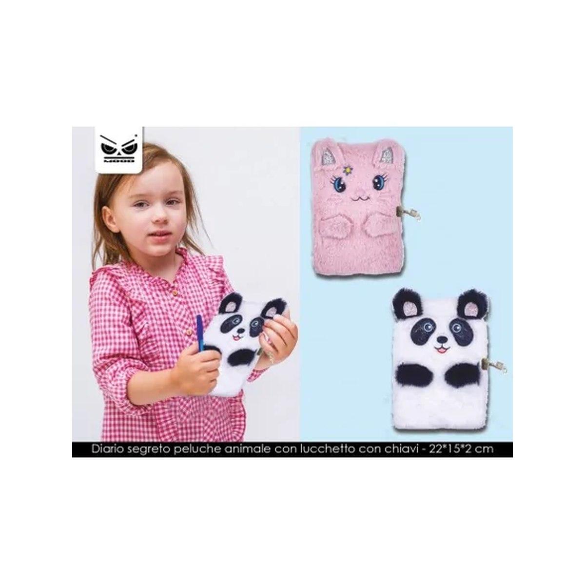 Diario segreto peluche animale