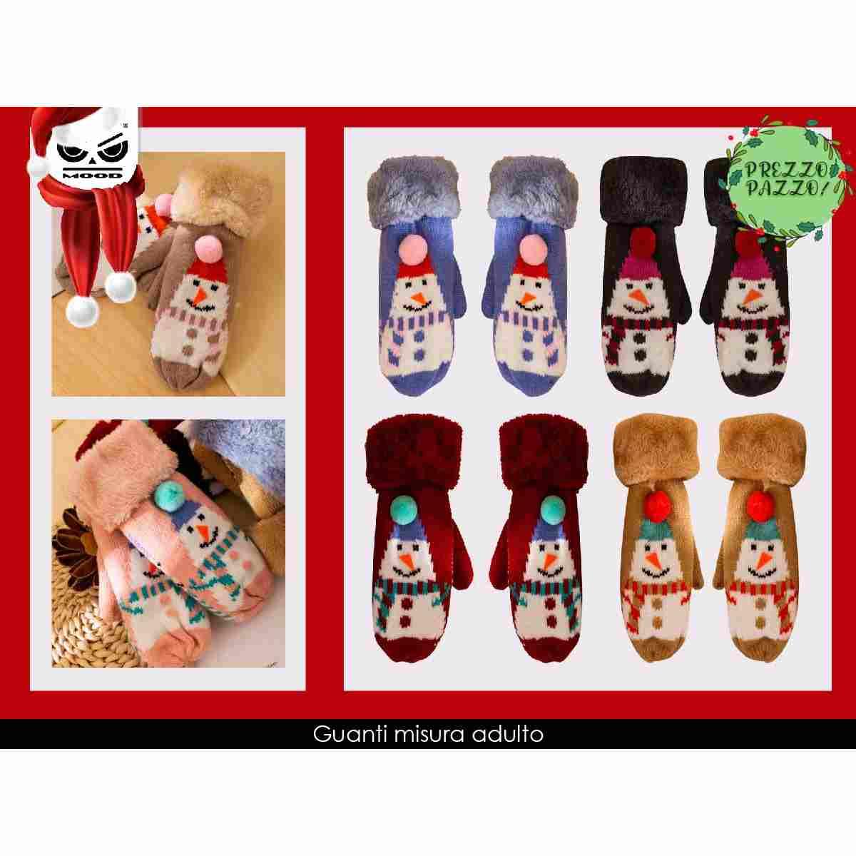 Guantini pupazzo di neve