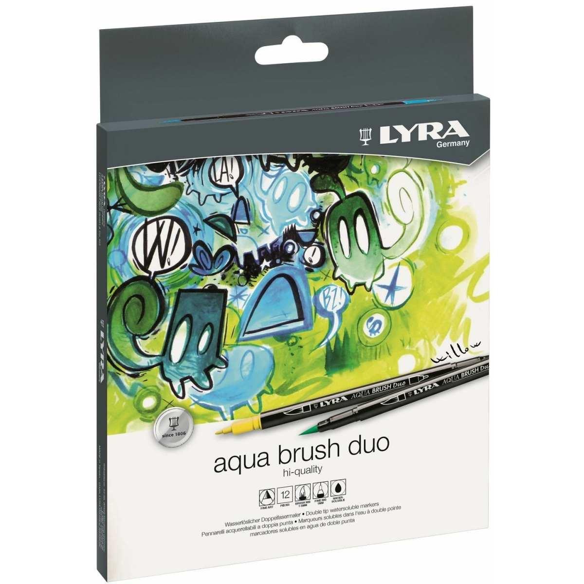 Lyra aqua brush duo 12pz