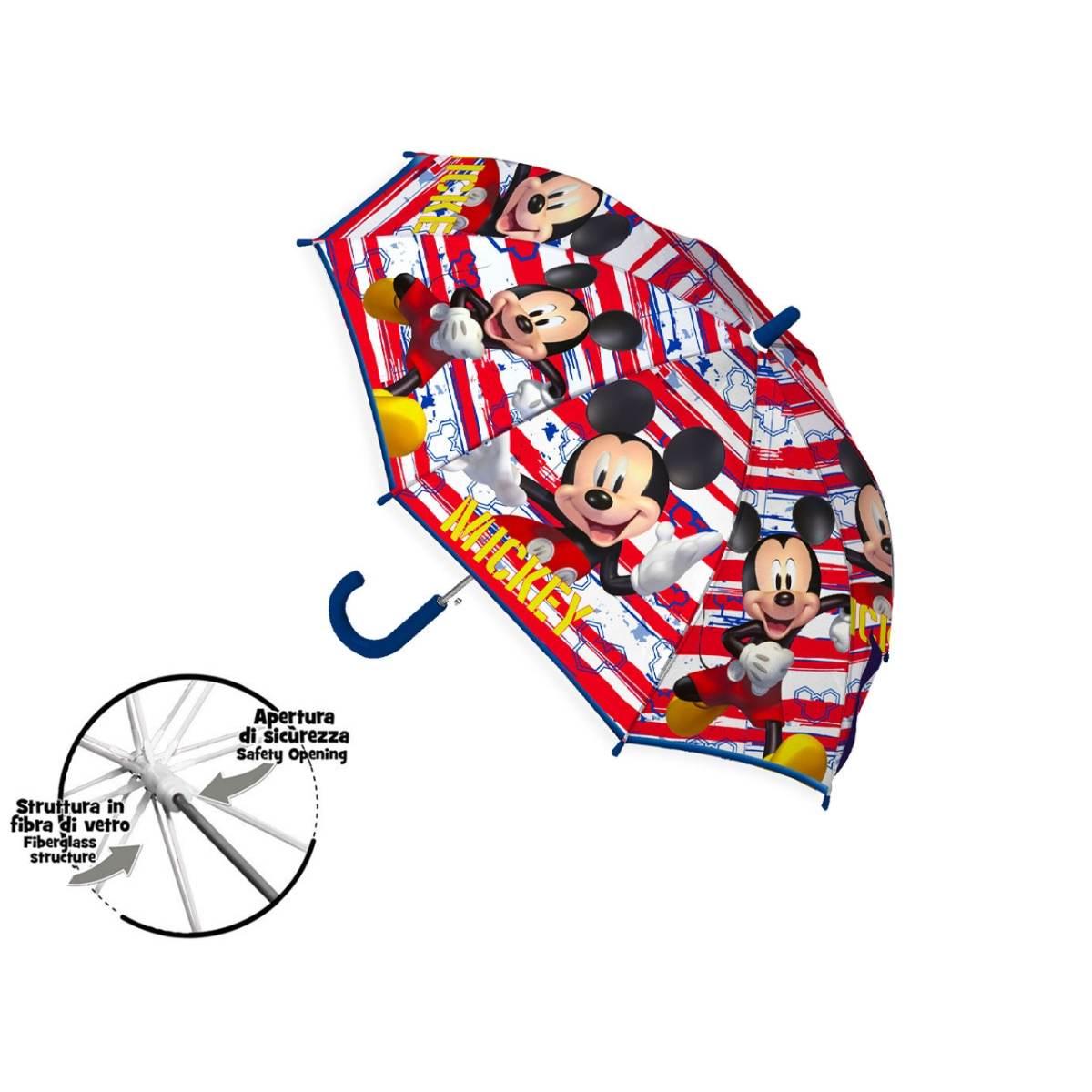 Ombrelli kids pvc cup 42/8 manico mickey