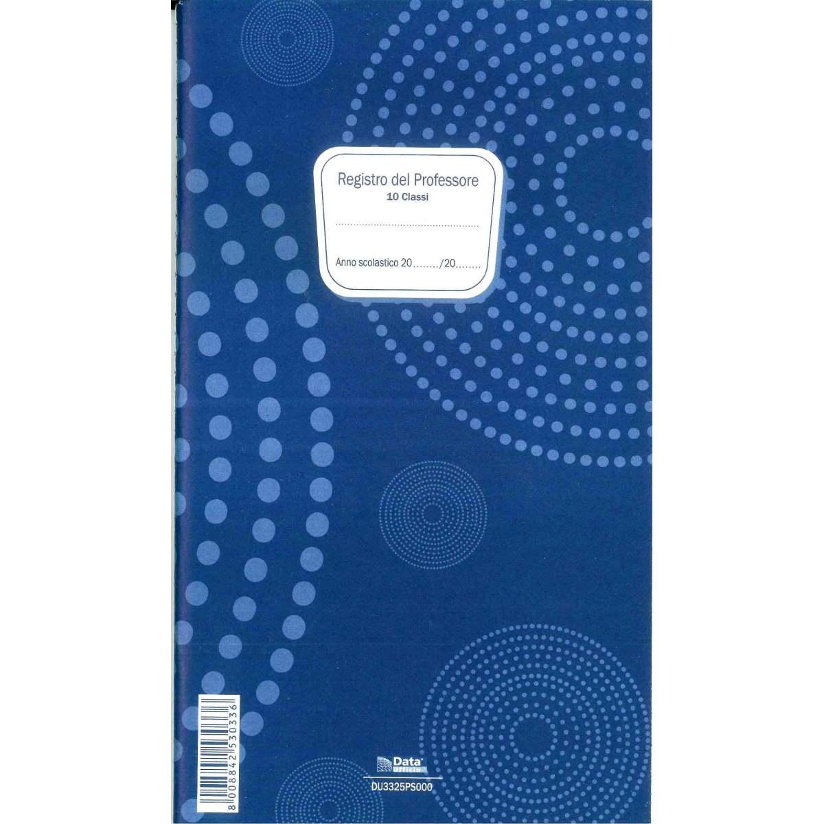 Reg del professore a 10 classi 140 pag 31x17