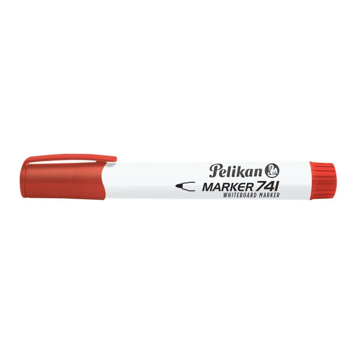 Marker whiteboard 741 rosso cf10