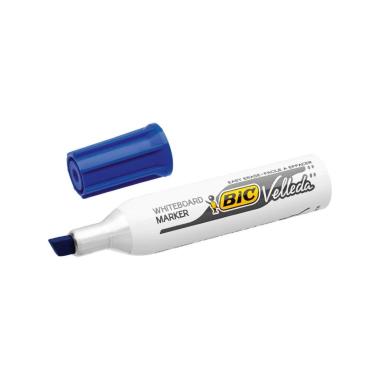 Marker bic whiteboard velleda cf.12 pz blu