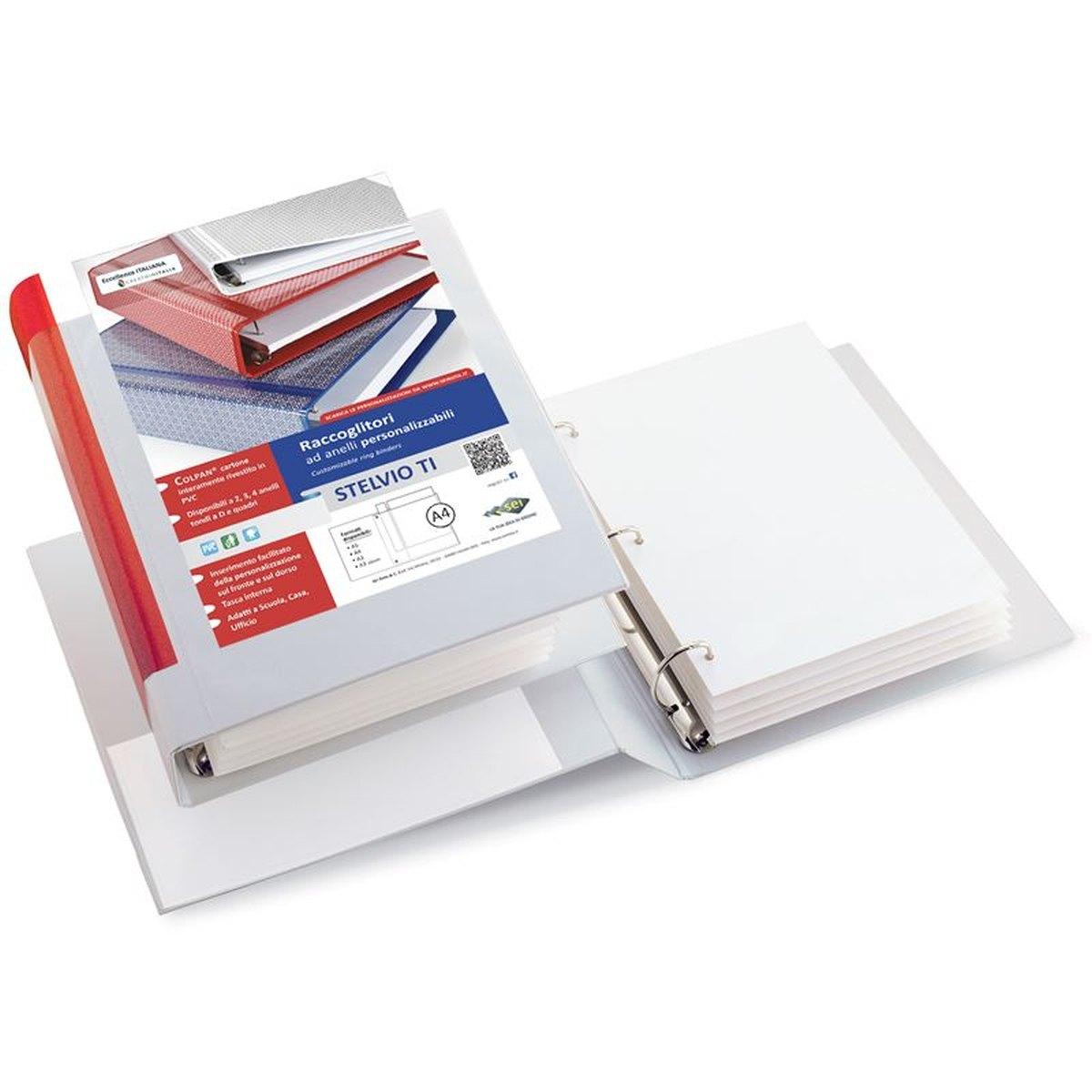 Raccoglitore stelvio ti 80 a4 4q bianco