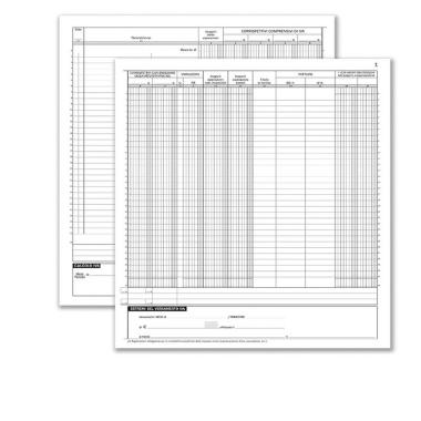 Registro corrispettivi iva 16 pag. num