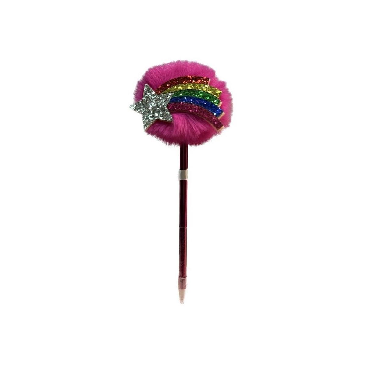 Pompom pen fuxia tri-coastal groovy feelings