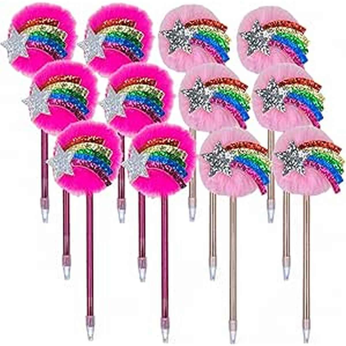 Pompom pen pink tri-coastal groovy feelings