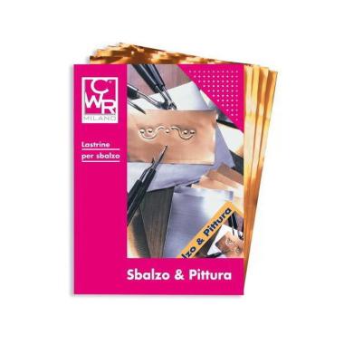 Lastre x sbalzo allum/rame 20x30 pz.12