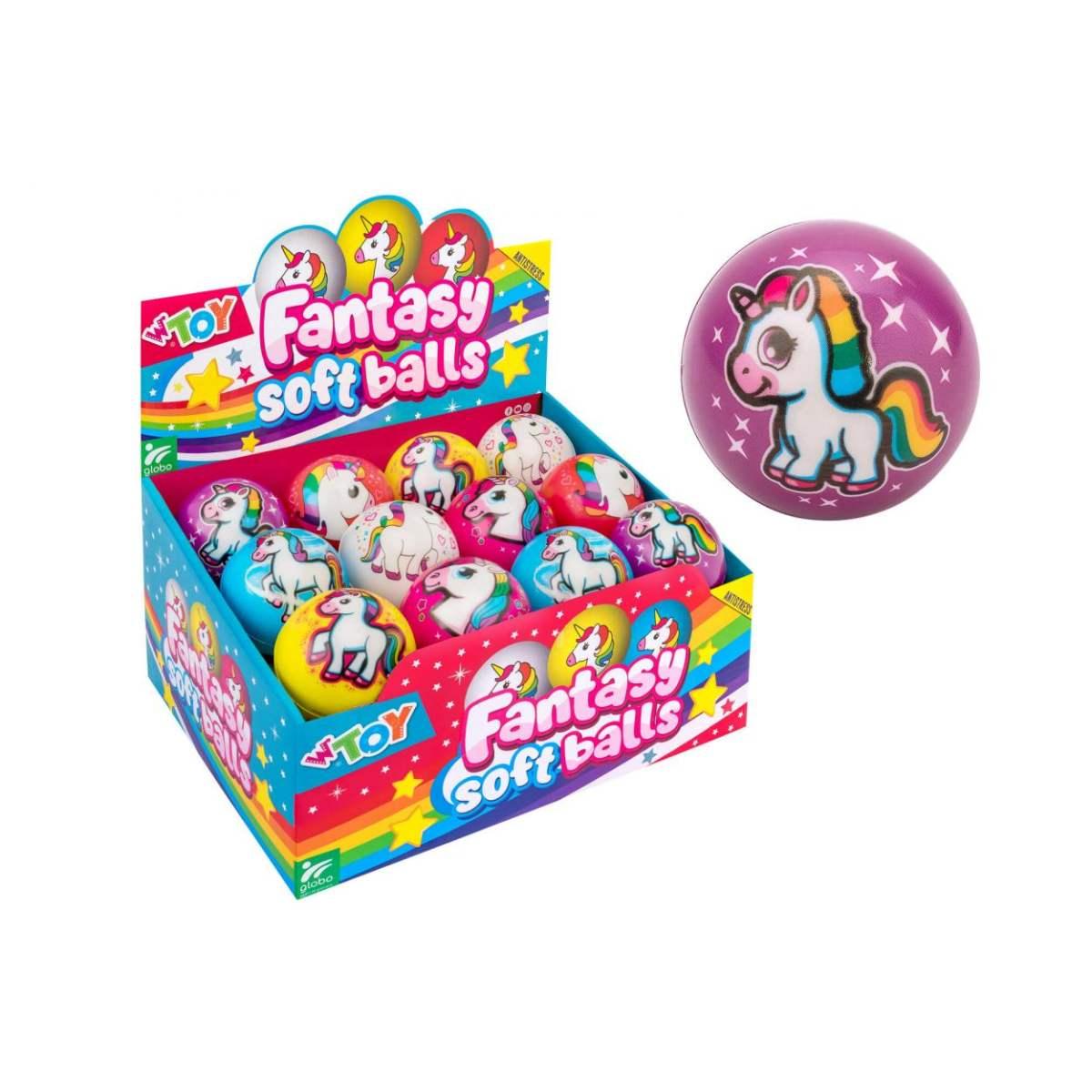 Palline morbide unicorno 6 colori