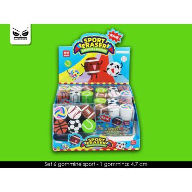 Set 6 gommine sport