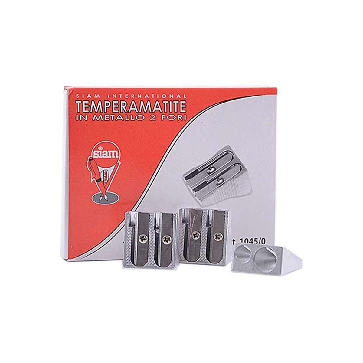 Temperamatite 2 fori metallo cf12