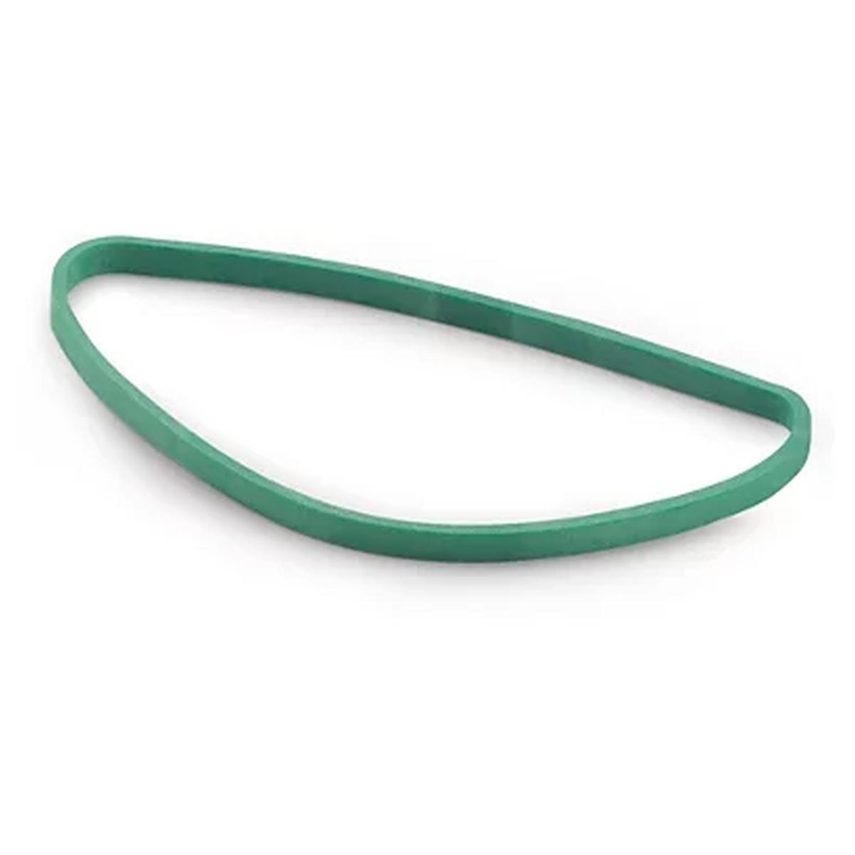 Elastici in gomma a fettuccia verde d.80 kg.1