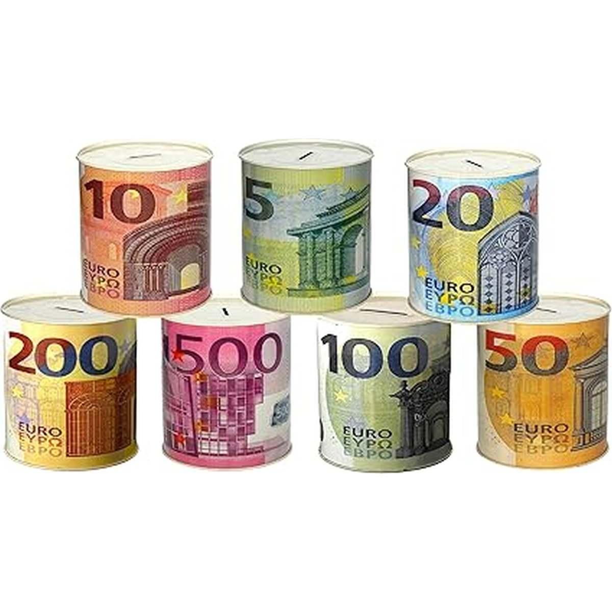 Salvadanaio latta 13x15 euro