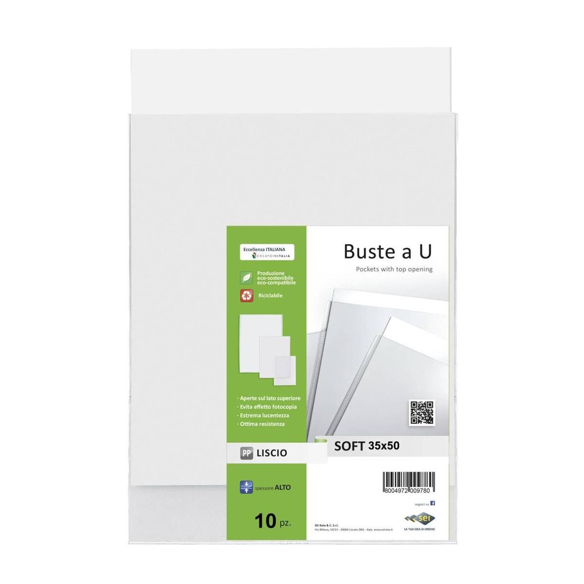 Busta aerea trasp. 35x50 1,5/10 pz.10