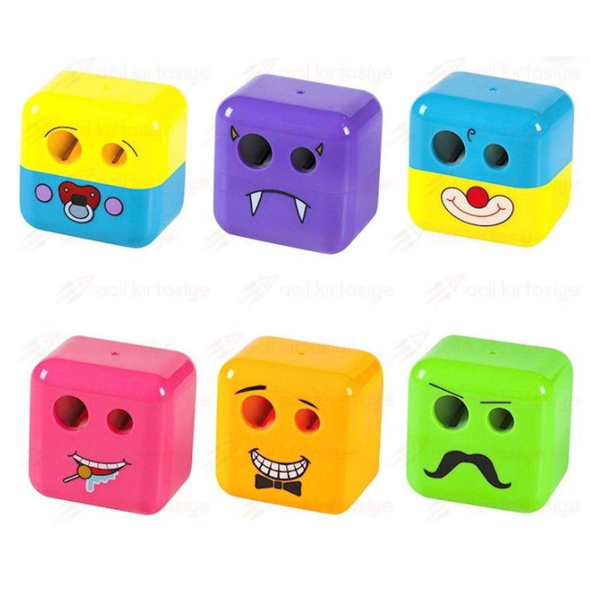 Temperino emoji 2 fori cf24