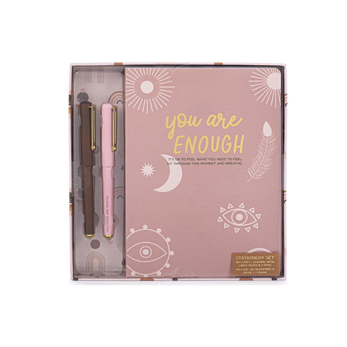 Set stationery tri-coastal quaderno + penne