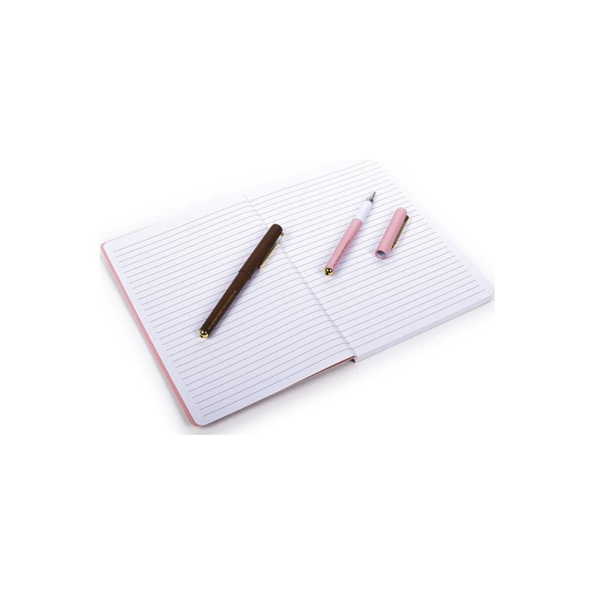 Set stationery tri-coastal quaderno + penne