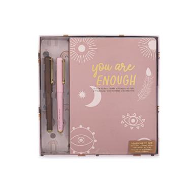 Set stationery tri-coastal quaderno + penne