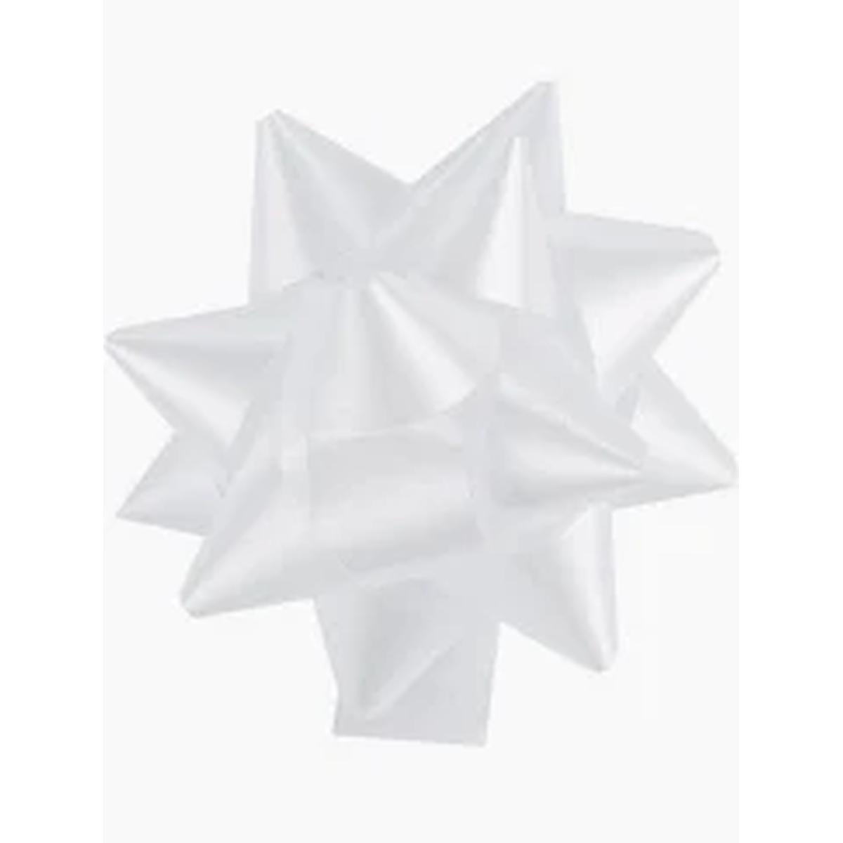 Coccarde bianco irise' mm 10 d50 pz100