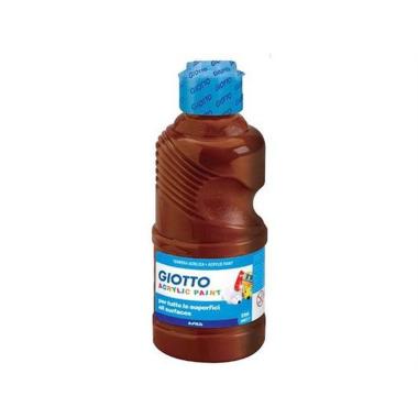 Giotto tempera acrilica 250 ml marrone