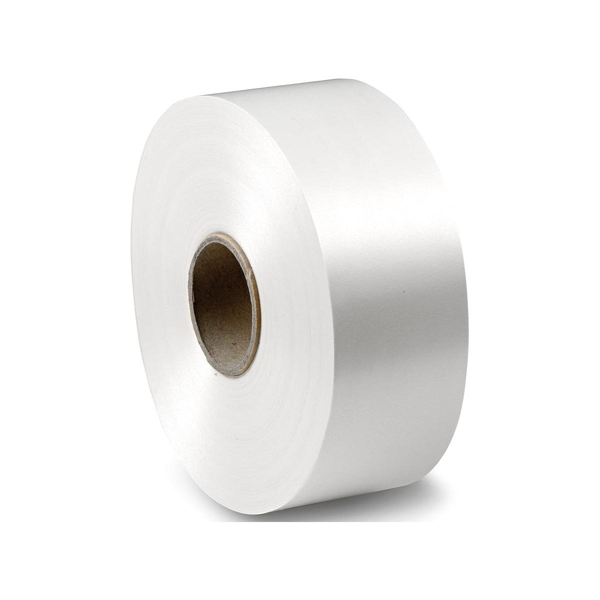 Nastro liscio mm70x100m bianco