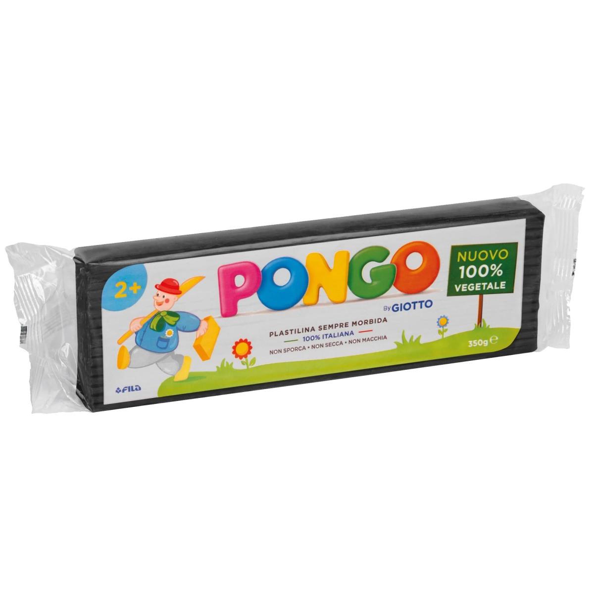 Giotto pongo panetto 350 gr. nero