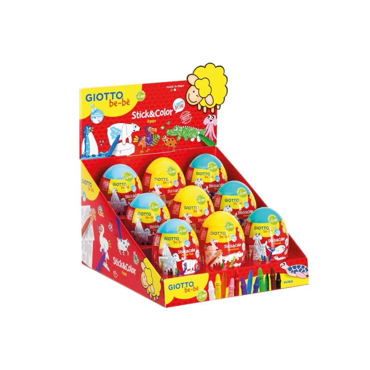 Giotto my bebe' uovo stick & color