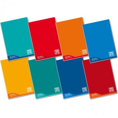 Maxi  quadern didattico one color rig c