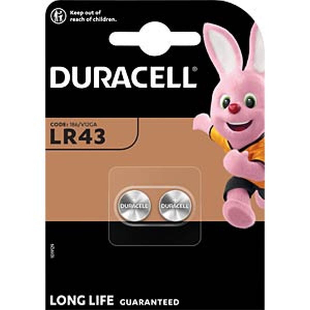 Duracell special. lr43 2pz 1.5v